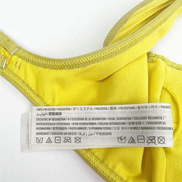 Hollister Yellow Bikini Top Medium - Picture 4 of 5